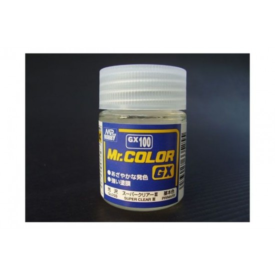 Mr.Color Lacquer - Gloss Super Clear III (18ml) Mr.Color Lacquer - Gloss Super Clear III (18ml)