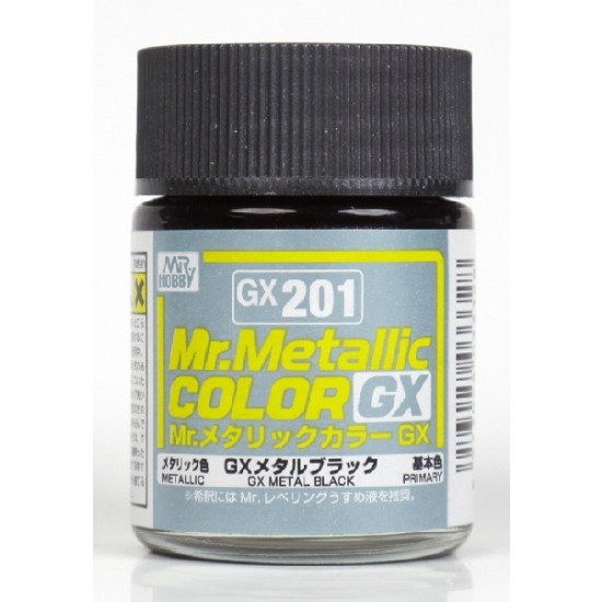 Mr.Metal Colour - Metal Black (18ml) Mr.Metal Colour - Metal Black (18ml)