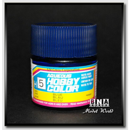 Water-Based Acrylic Paint - Gloss Blue (10ml) Water-Based Acrylic Paint - Gloss Blue (10ml)