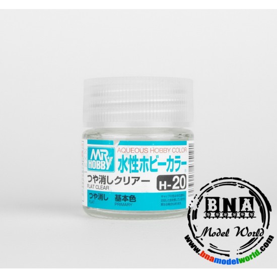 Water-Based Acrylic Paint - Flat Clear (10ml) Water-Based Acrylic Paint - Flat Clear (10ml)