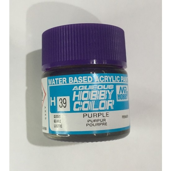 Water-Based Acrylic Paint - Gloss Purple (10ml) Water-Based Acrylic Paint - Gloss Purple (10ml)