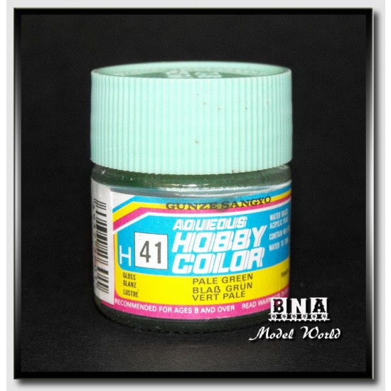 Water-Based Acrylic Paint - Gloss Pale Green (10ml) Water-Based Acrylic Paint - Gloss Pale Green (10ml)