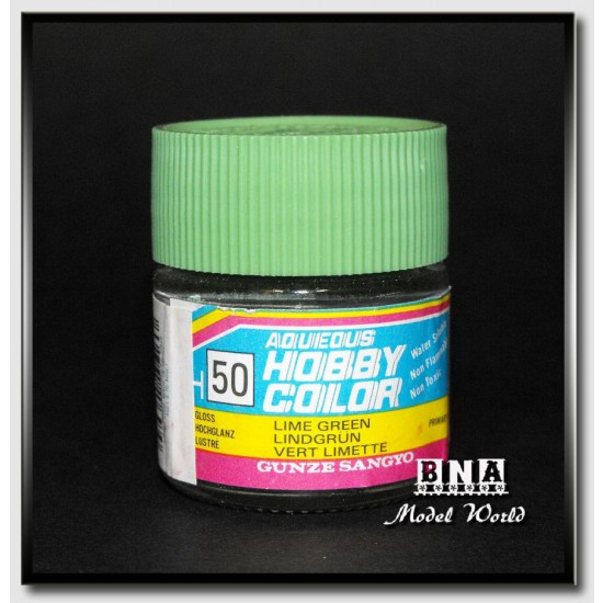 Water-Based Acrylic Paint - Gloss Lime Green (10ml) Water-Based Acrylic Paint - Gloss Lime Green (10ml)