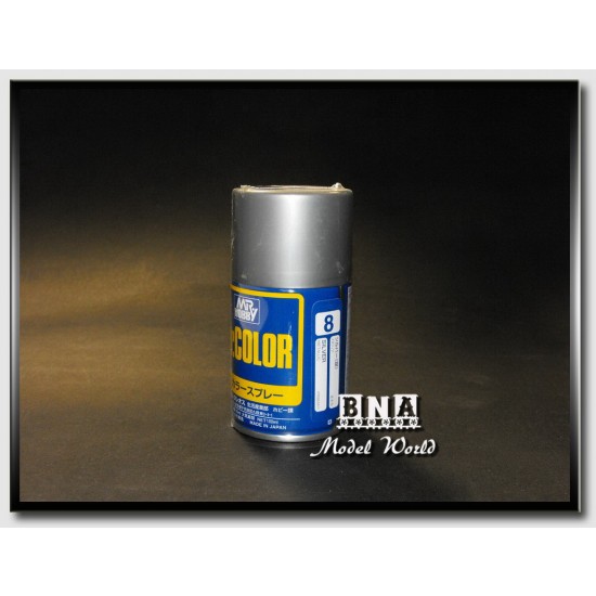 Mr.Color Spray Paint - Metallic/Gloss Silver (100ml) Mr.Color Spray Paint - Metallic/Gloss Silver (100ml)