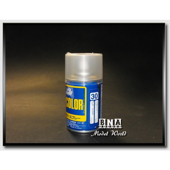Mr.Color Spray Paint - Flat Clear (100ml) Mr.Color Spray Paint - Flat Clear (100ml)
