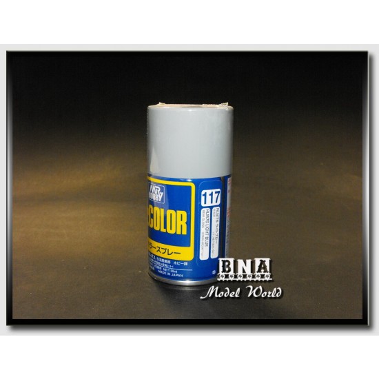 Mr.Color Spray Paint - Semi-Gloss RLM76 Light Blue (100ml) Mr.Color Spray Paint - Semi-Gloss RLM76 Light Blue (100ml)