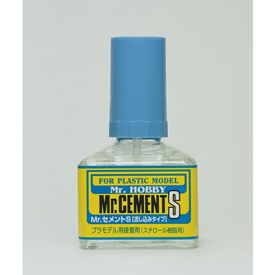 Mr.Cement S 40ml for plastic models Mr.Cement S 40ml for plastic models