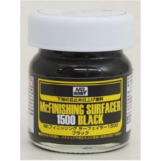 Mr.Finishing Surfacer 1500 Black (40ml) Mr.Finishing Surfacer 1500 Black (40ml)