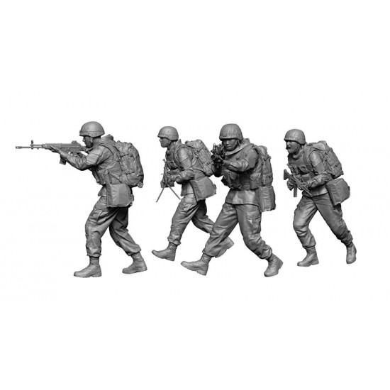 1/35 ROKMC Landing Infantry set (4 figures) 1/35 ROKMC Landing Infantry set (4 figures)