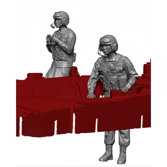 1/48 ROKA Tank Crew 1/48 ROKA Tank Crew