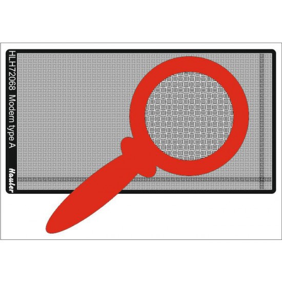 1/72 Engraved Plate-Modern A Type 1/72 Engraved Plate-Modern A Type
