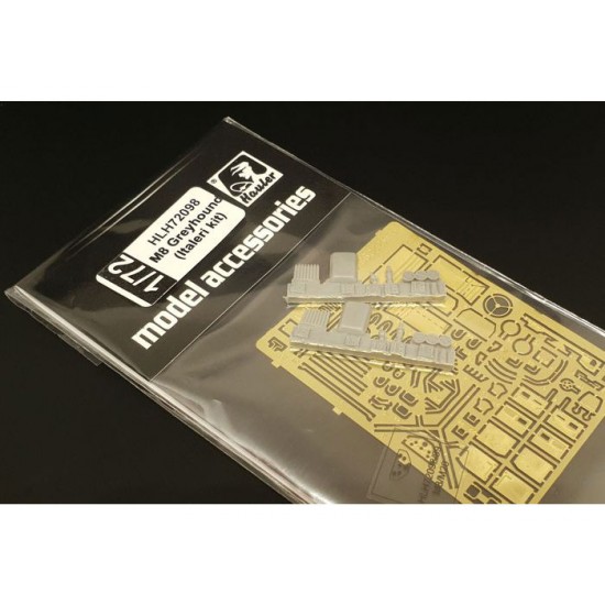 1/72 M8 Greyhound Detail Set for Italeri Kits 1/72 M8 Greyhound Detail Set for Italeri Kits