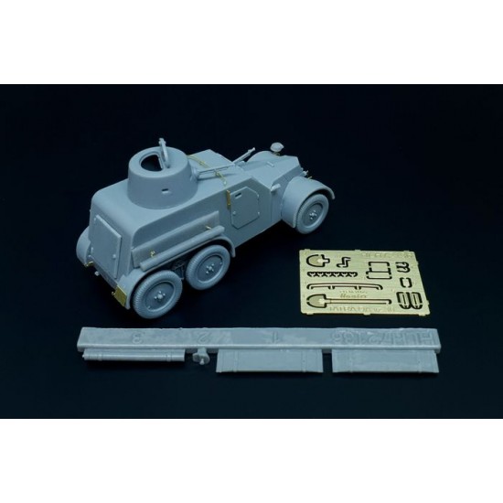 1/72 Tatra OA vz.30 Resin & PE Detail Set for First to Fight kits 1/72 Tatra OA vz.30 Resin & PE Detail Set for First to Fight kits