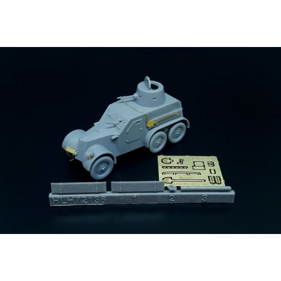 1/72 Tatra OA vz.30 Resin & PE Detail Set for First to Fight kits 1/72 Tatra OA vz.30 Resin & PE Detail Set for First to Fight kits