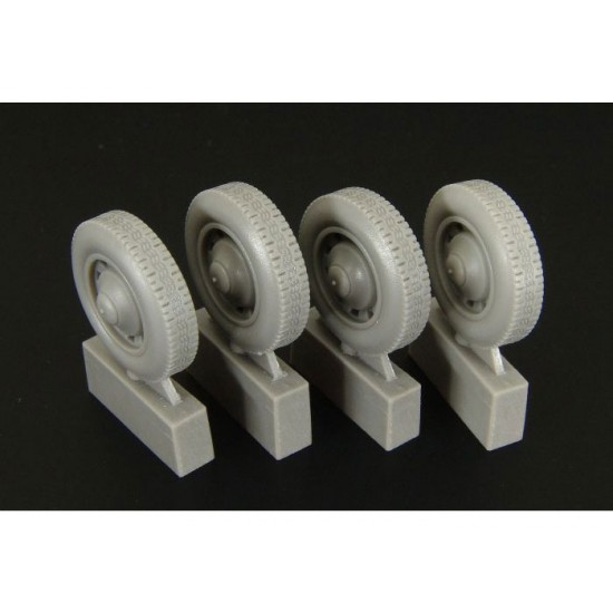 1/35 Citroen 11CV Wheels for Tamiya kits 1/35 Citroen 11CV Wheels for Tamiya kits