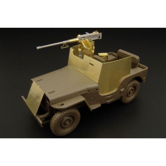 1/35 Armored Jeep (82nd Airborne Div) Detail Set for Tamiya kits 1/35 Armored Jeep (82nd Airborne Div) Detail Set for Tamiya kits