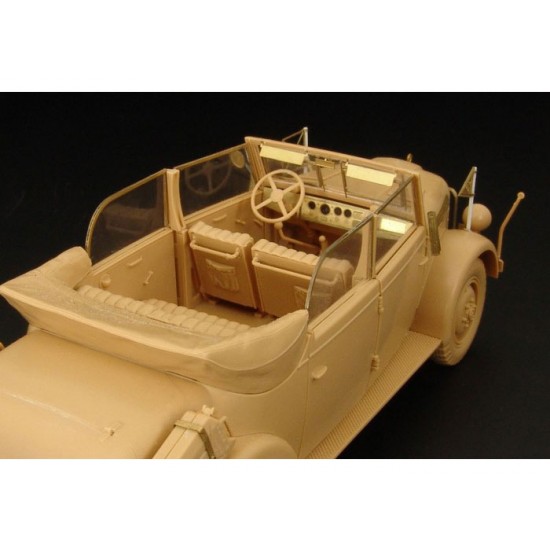 1/35 Steyr 1500 Kommandeurwagen Detail Set for Tamiya kits 1/35 Steyr 1500 Kommandeurwagen Detail Set for Tamiya kits