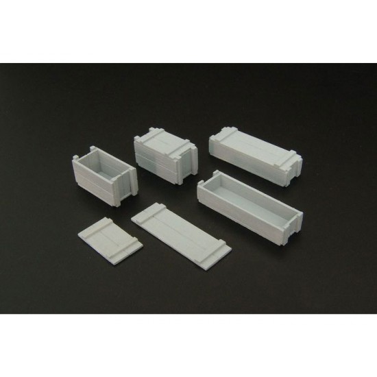 1/35 US 75mm Ammo Boxes 1/35 US 75mm Ammo Boxes