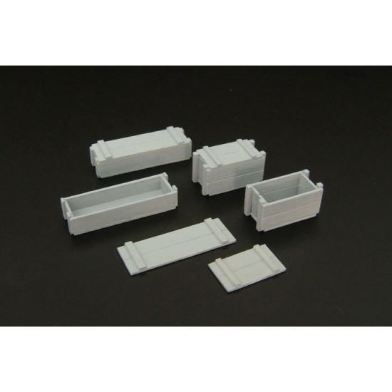 1/35 US 75mm Ammo Boxes 1/35 US 75mm Ammo Boxes