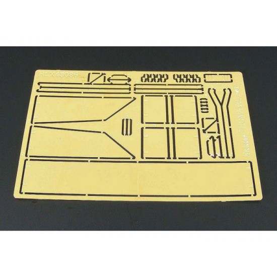 1/48 Pz IV Turret Schurzen for Tamiya kits 1/48 Pz IV Turret Schurzen for Tamiya kits