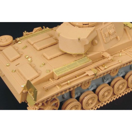 1/48 Pz III Ausf L Detail Set for Tamiya kits 1/48 Pz III Ausf L Detail Set for Tamiya kits