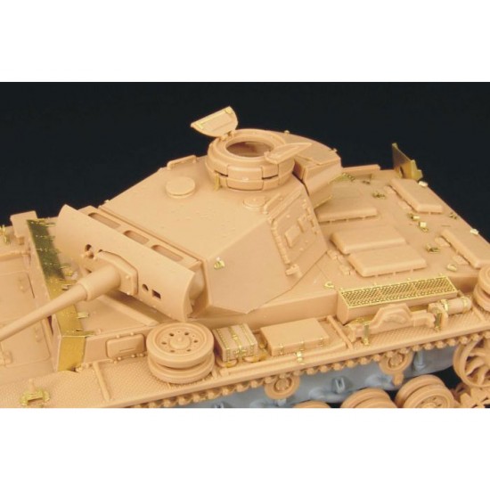 1/48 Pz III Ausf L Detail Set for Tamiya kits 1/48 Pz III Ausf L Detail Set for Tamiya kits