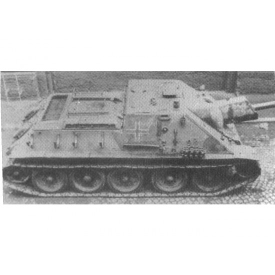 1/48 German Beutepanzer Su-122 Decal 1/48 German Beutepanzer Su-122 Decal