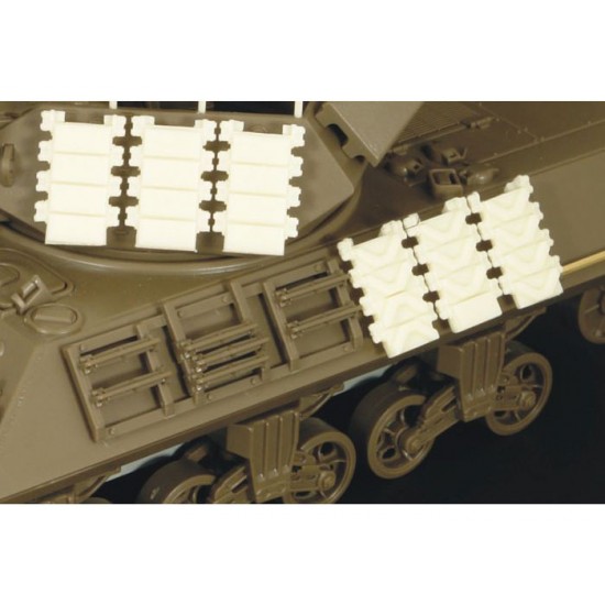 1/48 M4 & M10 External Track Armour 1/48 M4 & M10 External Track Armour