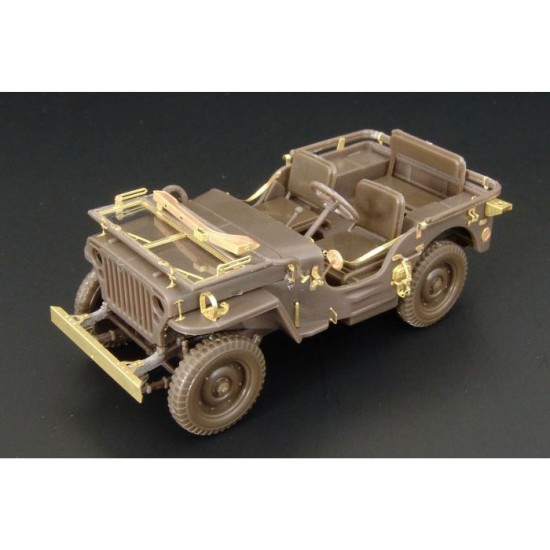1/48 Jeep Basic Detail Set for Hasegawa kits
