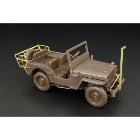 1/48 Jeep Wire Cutter and Basket for Hasegawa kits