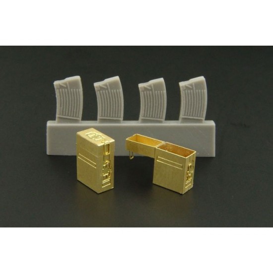 1/48 2cm Flak Magazines and Boxes 1/48 2cm Flak Magazines and Boxes