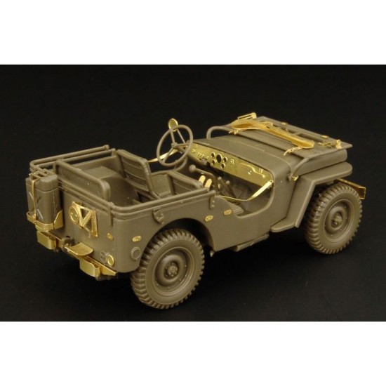 1/48 Jeep Basic Detail Set for Tamiya kits 1/48 Jeep Basic Detail Set for Tamiya kits