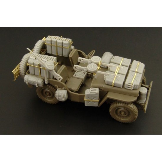 1/48 SAS Jeep (Africa 1942) Conversion set 1/48 SAS Jeep (Africa 1942) Conversion set