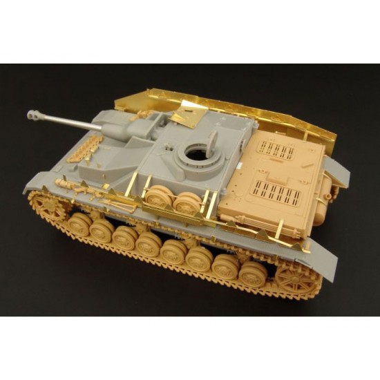 1/48 Sd Kfz 167 Sturmgeschutz IV Conversion set for Tamiya Pz IV kit 1/48 Sd Kfz 167 Sturmgeschutz IV Conversion set for Tamiya Pz IV kit
