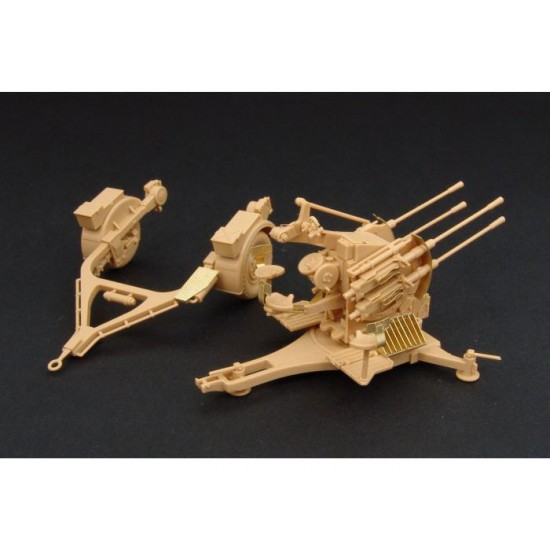 1/48 2cm Flak 38 Flakvierling Basic Detail Set for Tamiya kits 1/48 2cm Flak 38 Flakvierling Basic Detail Set for Tamiya kits