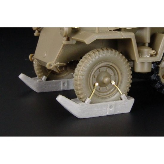 1/48 SdKfz 250-251 Front Wheels Ski for Tamiya/AFV kits 1/48 SdKfz 250-251 Front Wheels Ski for Tamiya/AFV kits