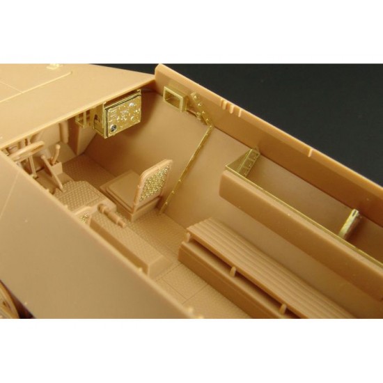 1/48 SdKfz 251-1 Ausf D Interier Detail Set for Tamiya kits 1/48 SdKfz 251-1 Ausf D Interier Detail Set for Tamiya kits