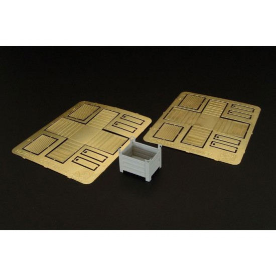 1/48 Steel Containers (2pcs) 1/48 Steel Containers (2pcs)