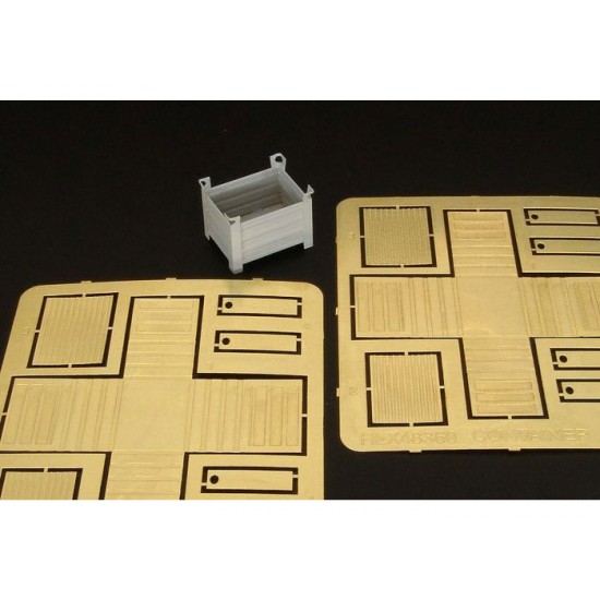 1/48 Steel Containers (2pcs) 1/48 Steel Containers (2pcs)