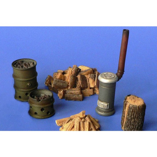 1/48 Stove and Barrel Brazier 1/48 Stove and Barrel Brazier