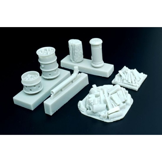 1/48 Stove and Barrel Brazier 1/48 Stove and Barrel Brazier