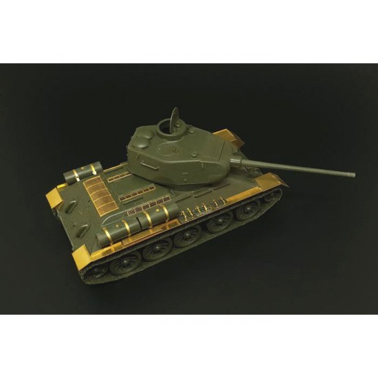 1/48 T-34-85 Medium Tank Detail Set for Tamiya kits 1/48 T-34-85 Medium Tank Detail Set for Tamiya kits