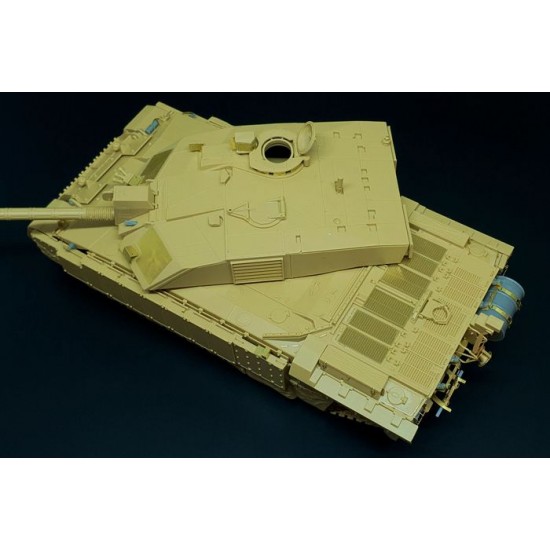 1/48 Challenger 2 Resin & PE Detail Set for Tamiya kit 1/48 Challenger 2 Resin & PE Detail Set for Tamiya kit