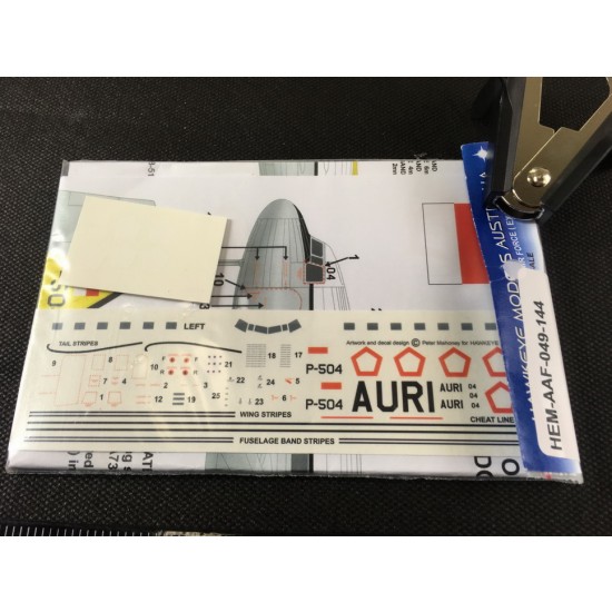 RAAF Decals for 1/144 Douglas C-47 Dakota Indonesian Air Force RAAF Decals for 1/144 Douglas C-47 Dakota Indonesian Air Force