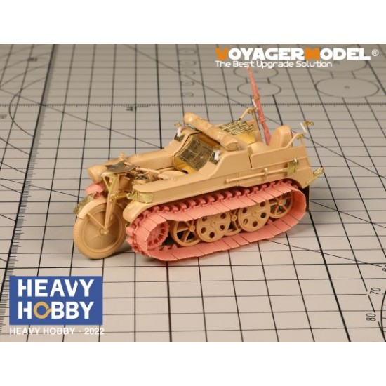 1/35 WWII SdKfz.2 Half-track Motorcycle Detail-up set for Tamiya kit #35377 1/35 WWII SdKfz.2 Half-track Motorcycle Detail-up set for Tamiya kit #35377