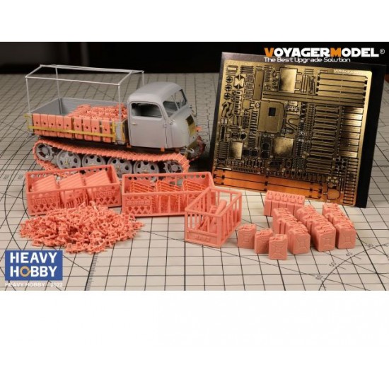 1/35 WWII RSO Tractor Detail-up set for Dragon Smart Kit #6691 1/35 WWII RSO Tractor Detail-up set for Dragon Smart Kit #6691