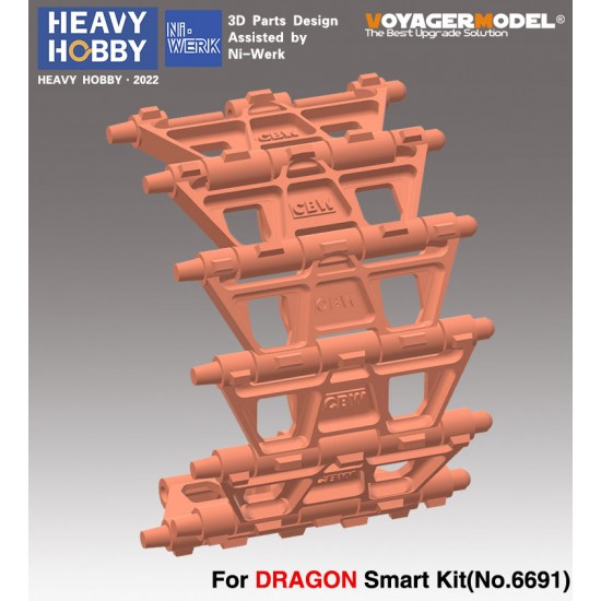 1/35 WWII RSO Tractor Detail-up set for Dragon Smart Kit #6691 1/35 WWII RSO Tractor Detail-up set for Dragon Smart Kit #6691