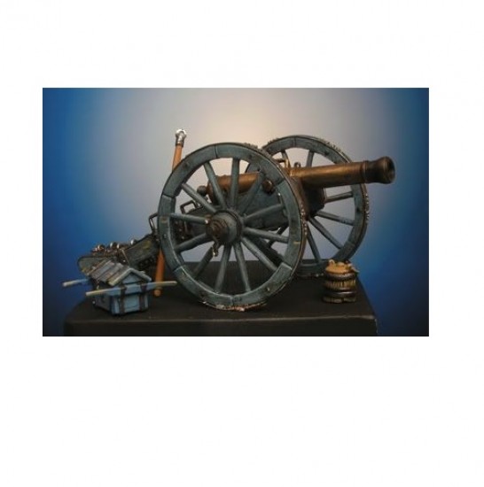 54mm Scale 12 pound Cannon, Gribeauval System 1810 54mm Scale 12 pound Cannon, Gribeauval System 1810