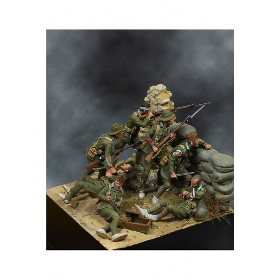 54mm Dar Hamed 1921, Spanish Foreign Legion, Rif War (7 resin & metal figures) 54mm Dar Hamed 1921, Spanish Foreign Legion, Rif War (7 resin & metal figures)