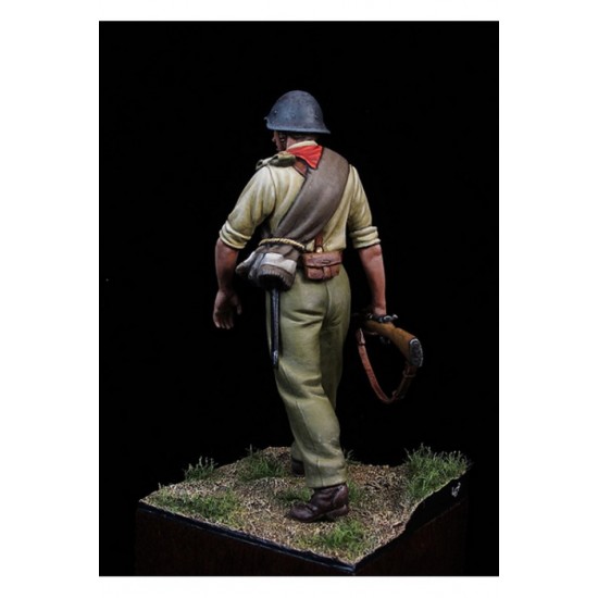 54mm Scale Spanish Civil War Republic Popular Army 1937 (metal figure) 54mm Scale Spanish Civil War Republic Popular Army 1937 (metal figure)